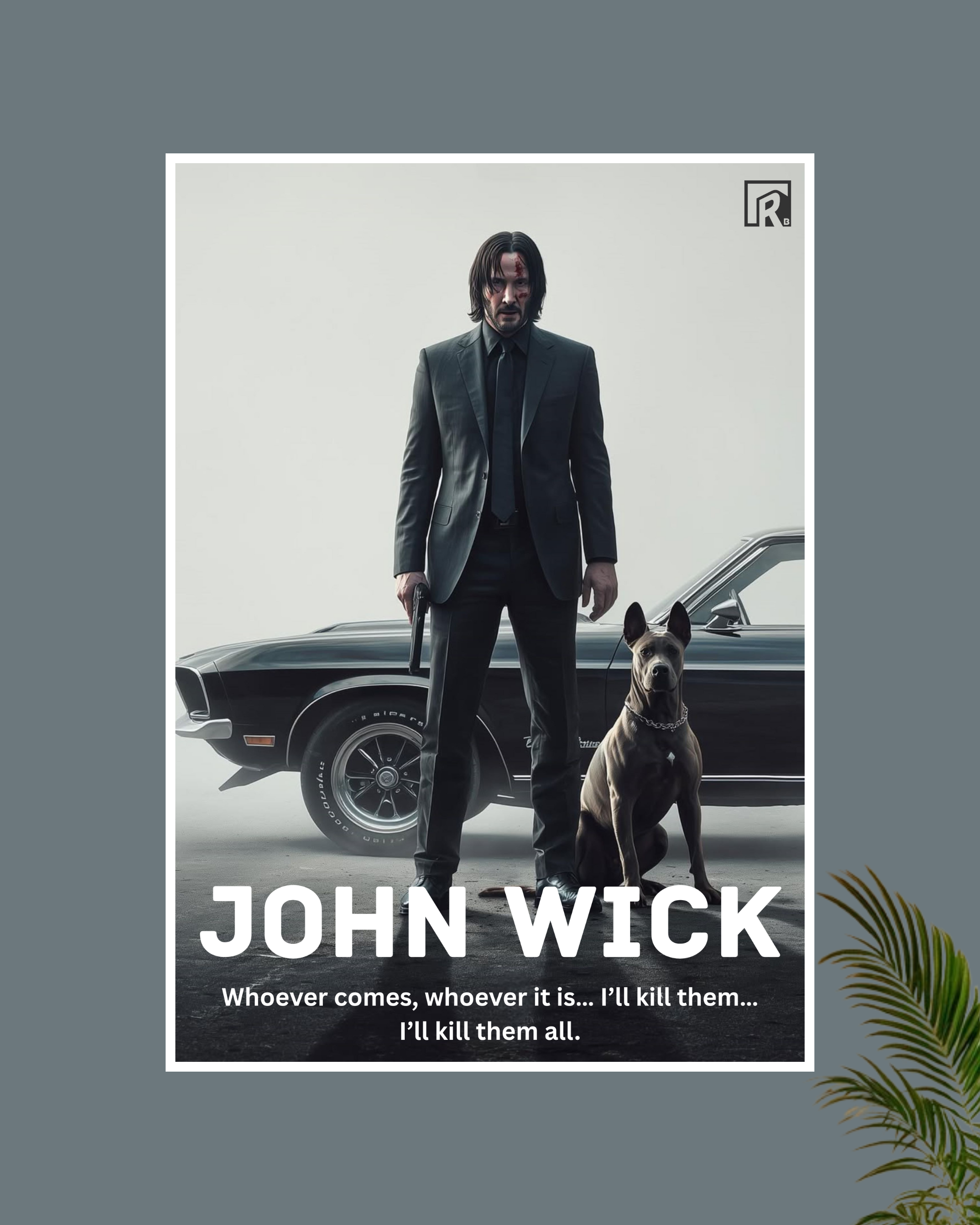 John Wick Poster mark-1