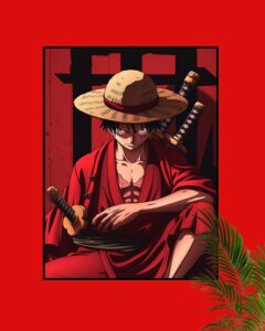 one piece luffy poster