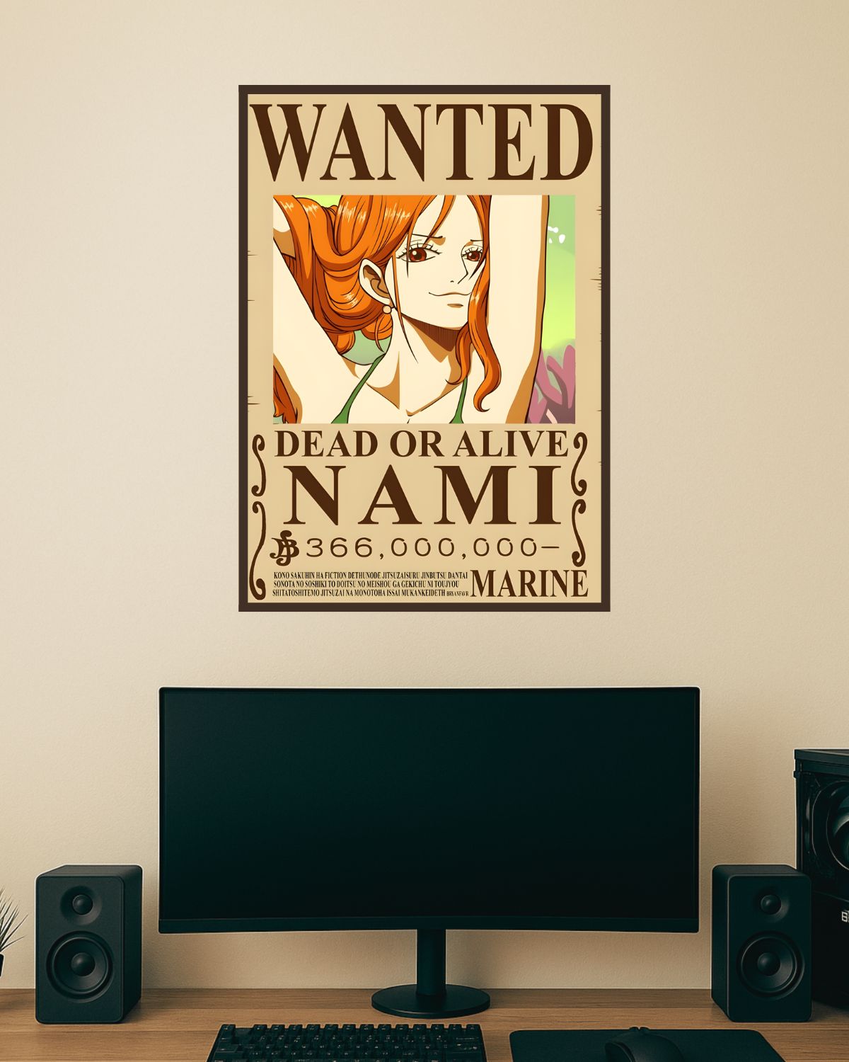 Nami Bounty Poster