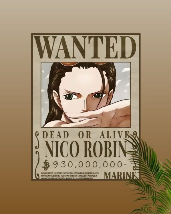 Nico Robin Bounty Poster