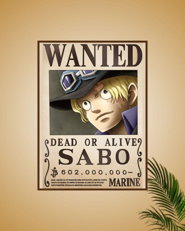 Sabo Bounty Poster