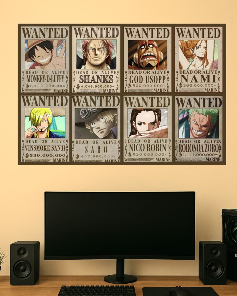 One piece Bounty poster Set