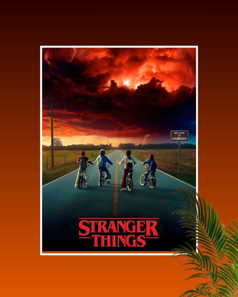Stranger things poster-m4