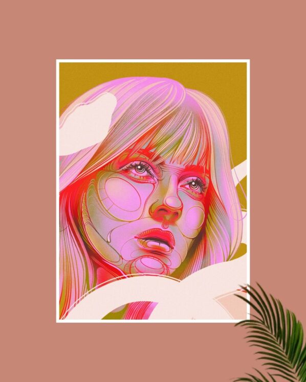 Artistic Portrait Poster