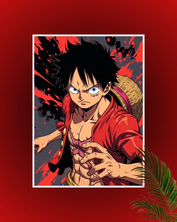 Luffy-Battle Will Poster