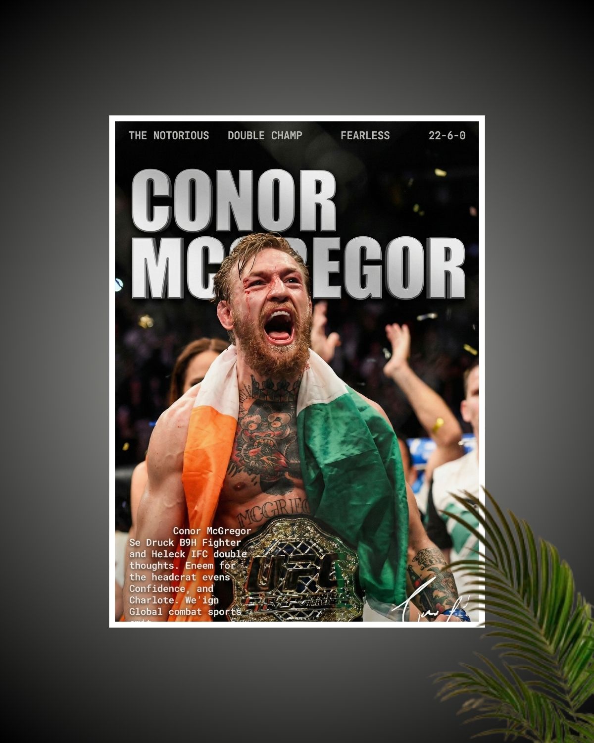 McGregor Champion Poster