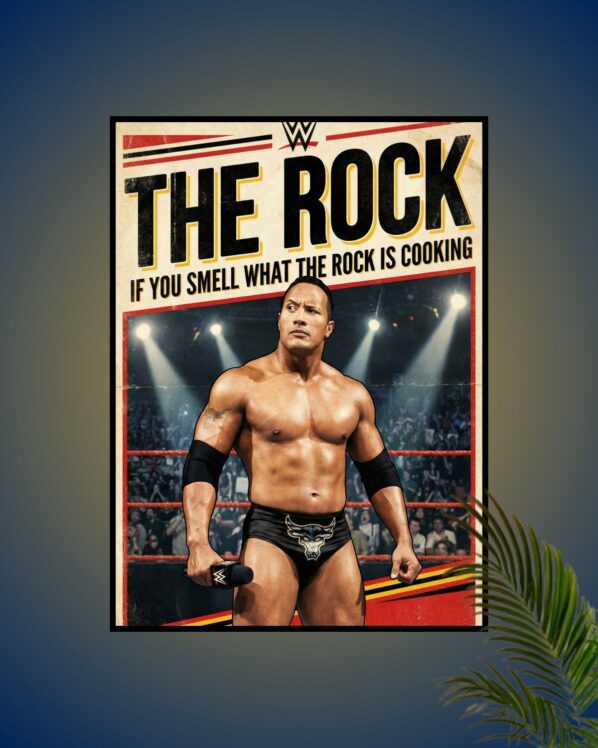 The Rock poster