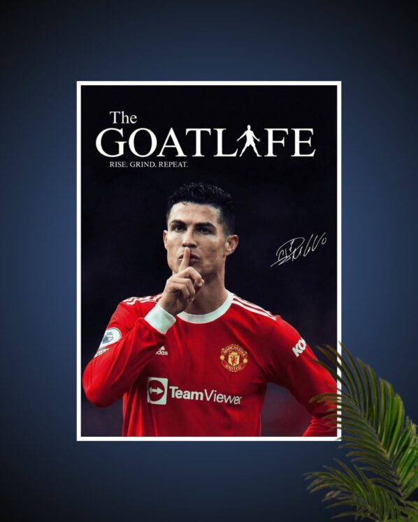 Ronaldo-The GOAT Life Poster