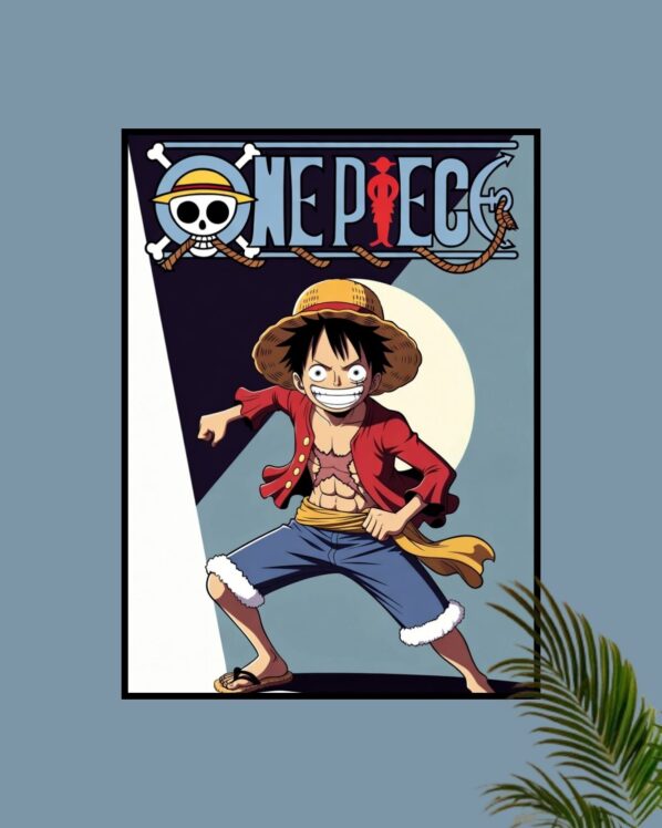 Luffy-Pirate Spirit Poster