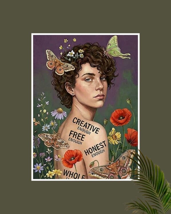 Vintage-Creative enough Poster