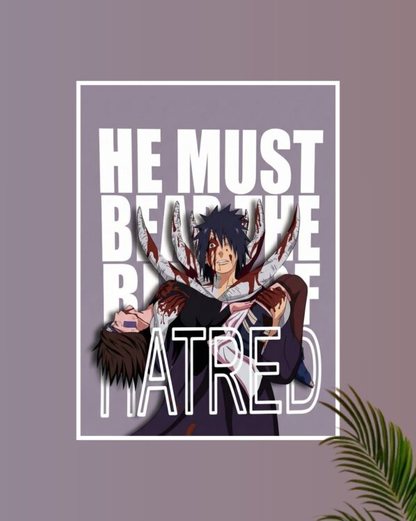 Naruto-Sasuke Uchiha Poster