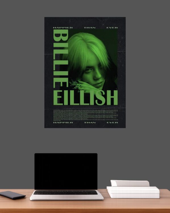 Billie Eilish Poster-A4