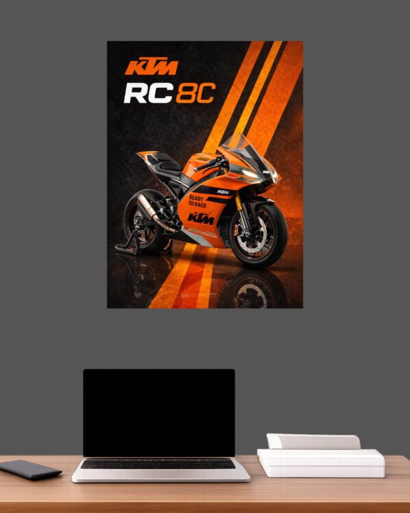 KTM RC 8C Poster