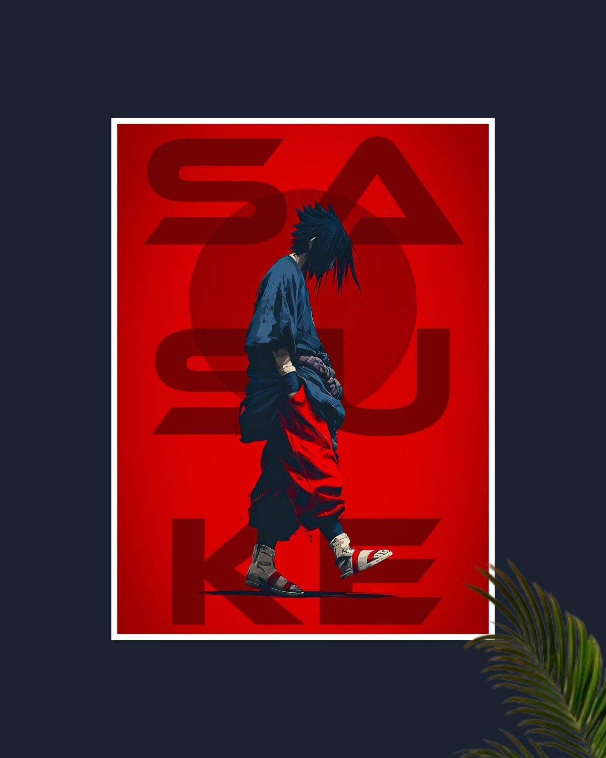 Sasuke Lone Path Poster