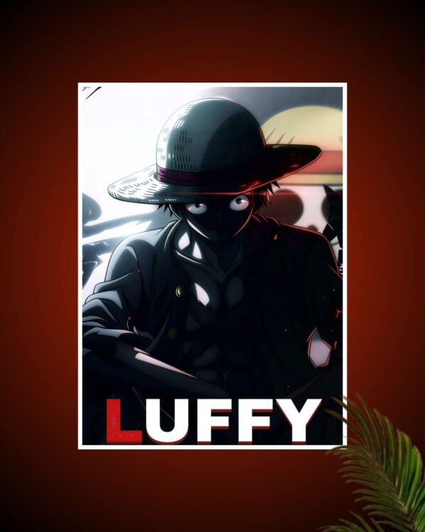 Shadow King Luffy Poster
