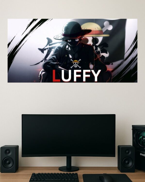 Luffy Pirate Split Poster-3P