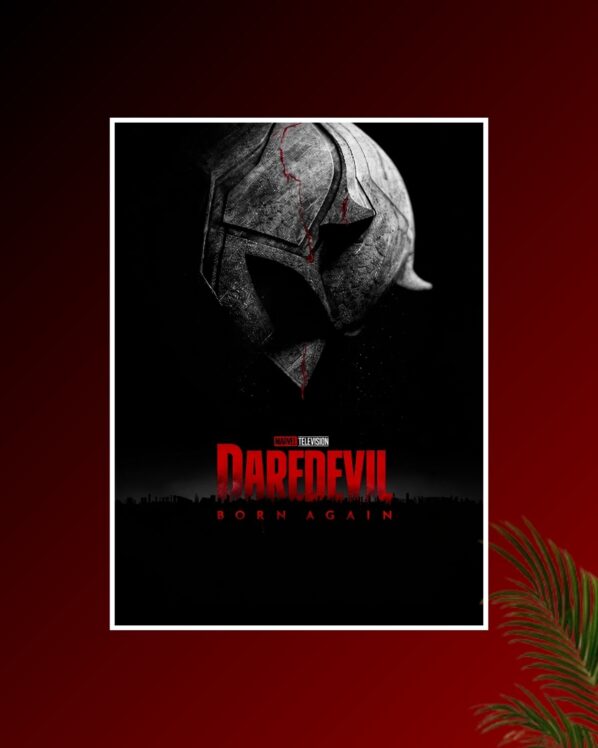 Daredevil Mask Poster
