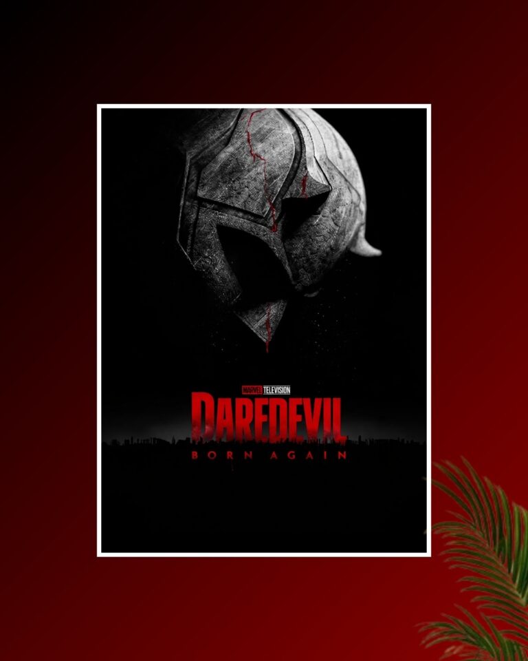 Daredevil Mask Poster