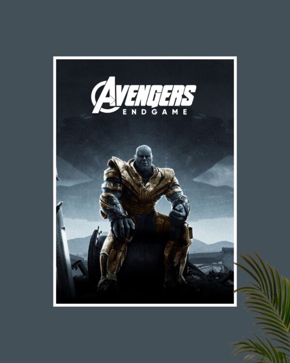Endgame Thanos Poster