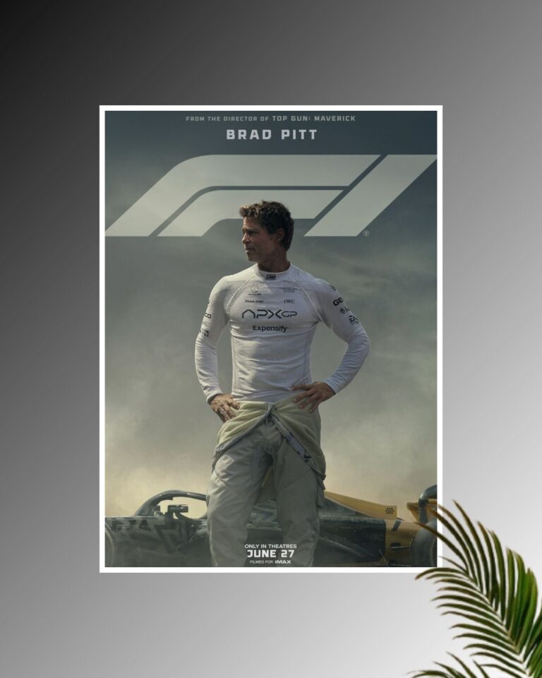 F1 Movie Poster