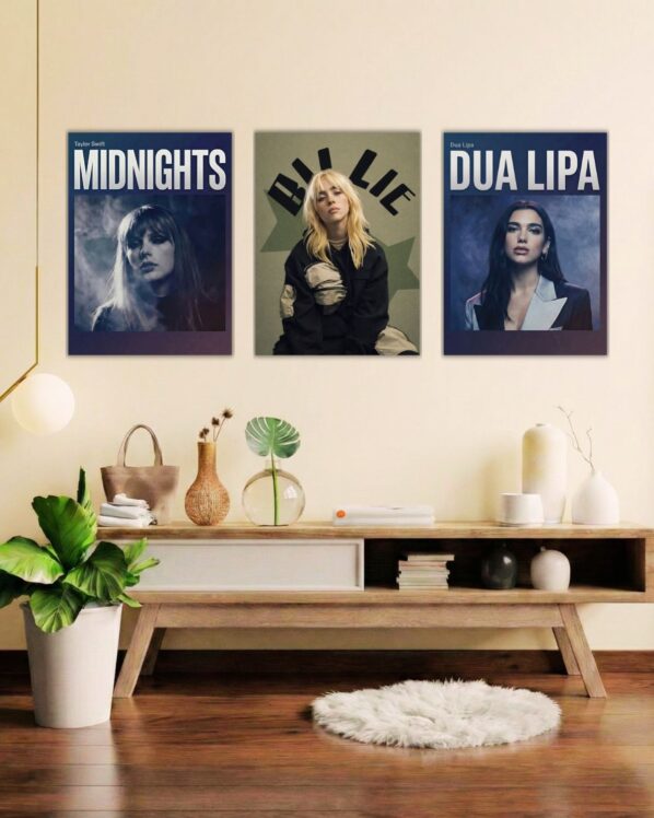 Combo Singer Poster Set